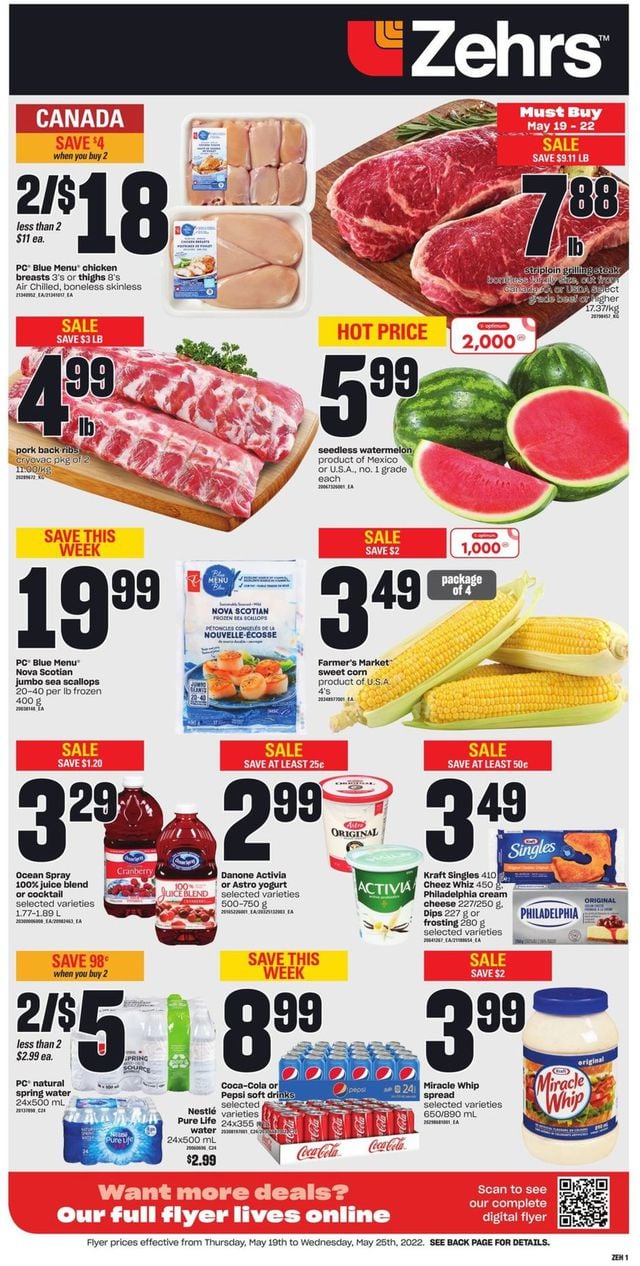 Zehrs Flyer from 05/19/2022