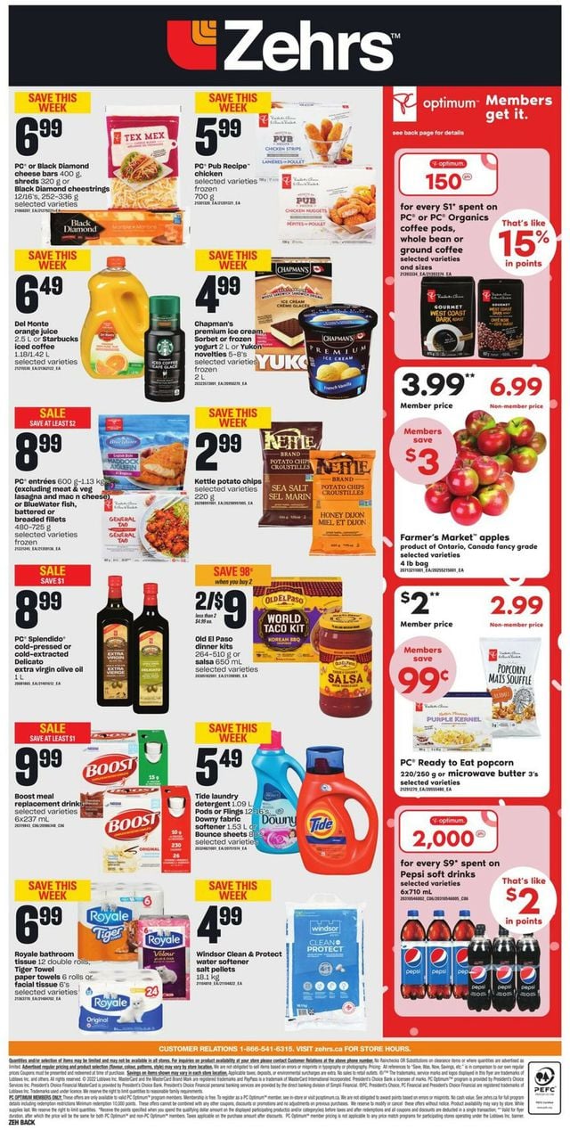 Zehrs Flyer from 10/13/2022