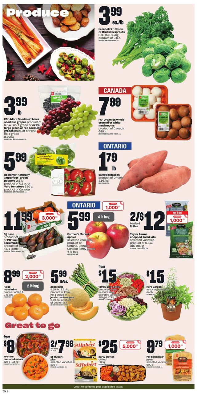 Zehrs Flyer from 12/15/2022