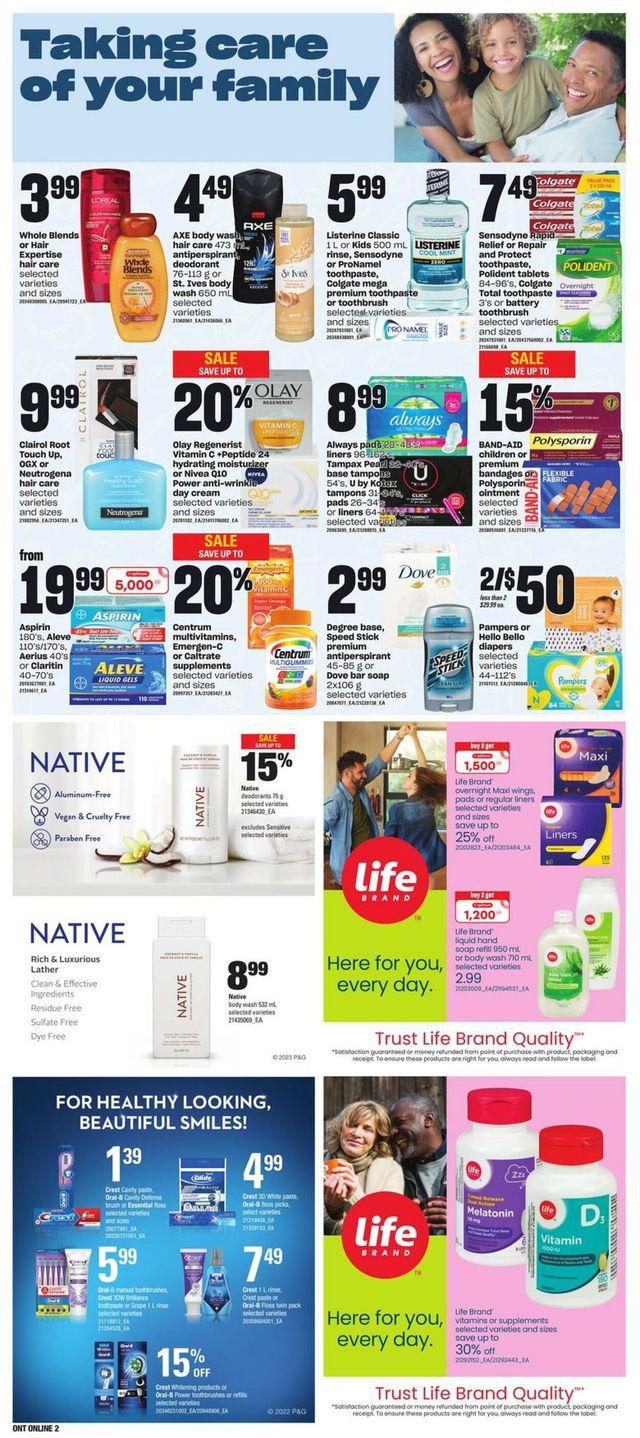 Zehrs Flyer from 12/29/2022