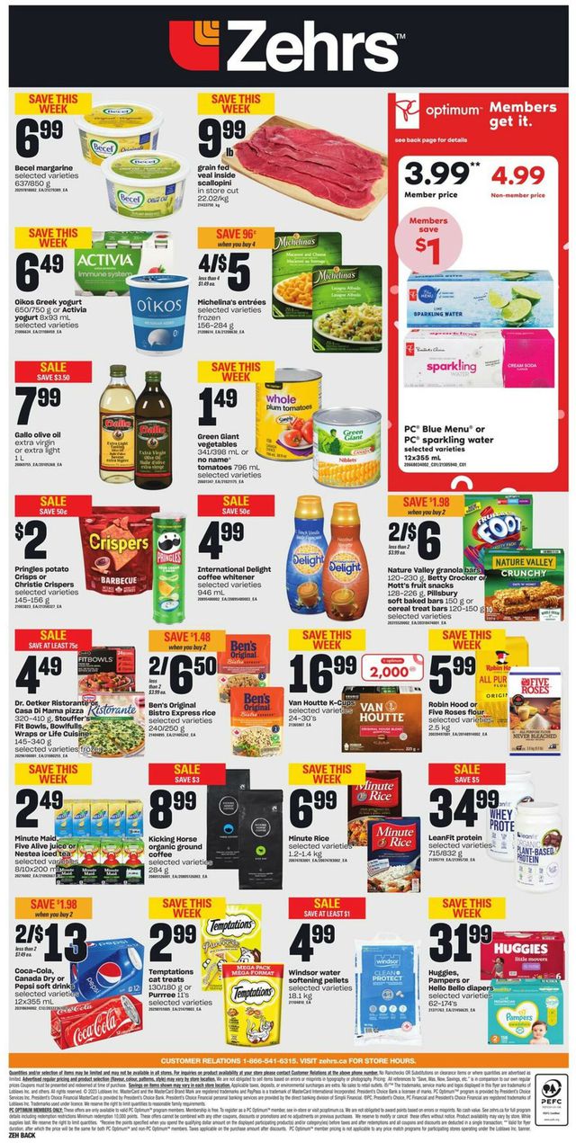 Zehrs Flyer from 01/12/2023