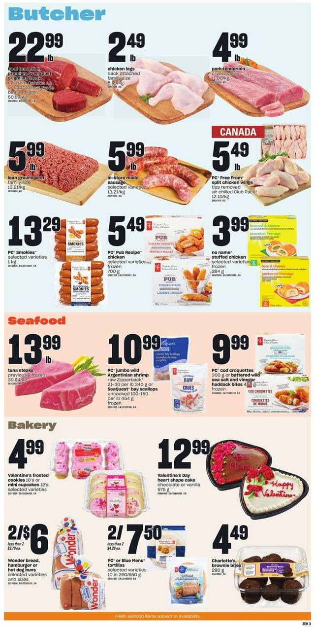 Zehrs Flyer from 02/09/2023