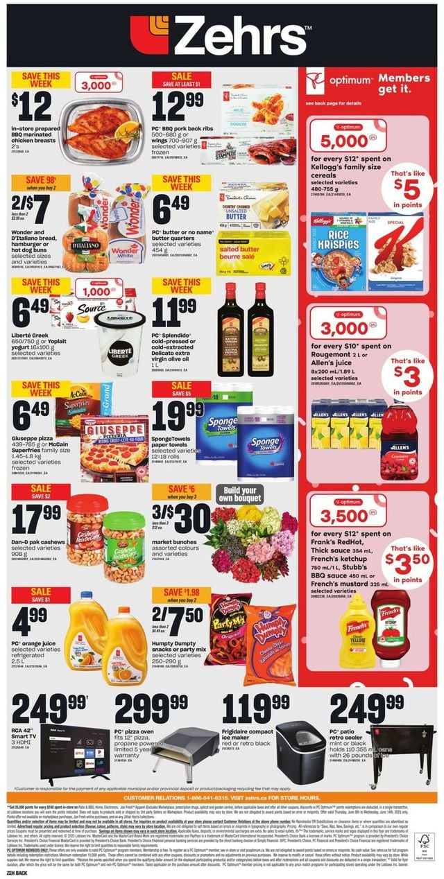 Zehrs Flyer from 06/08/2023