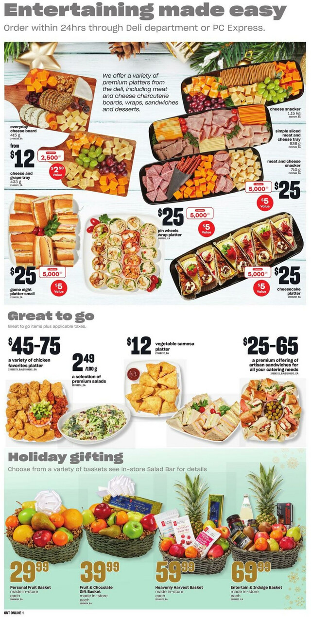 Zehrs Flyer from 12/21/2023