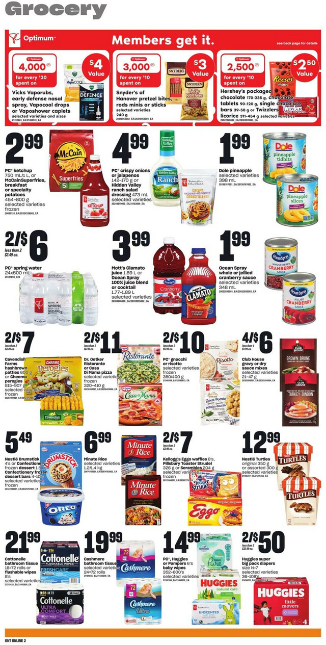 Zehrs Flyer from 12/21/2023