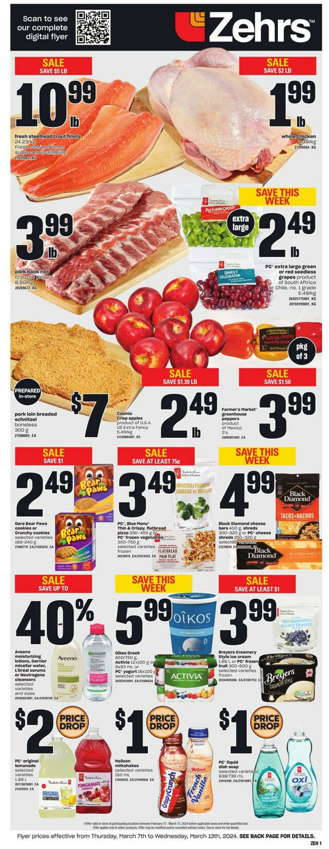 Zehrs Flyer from 03/07/2024