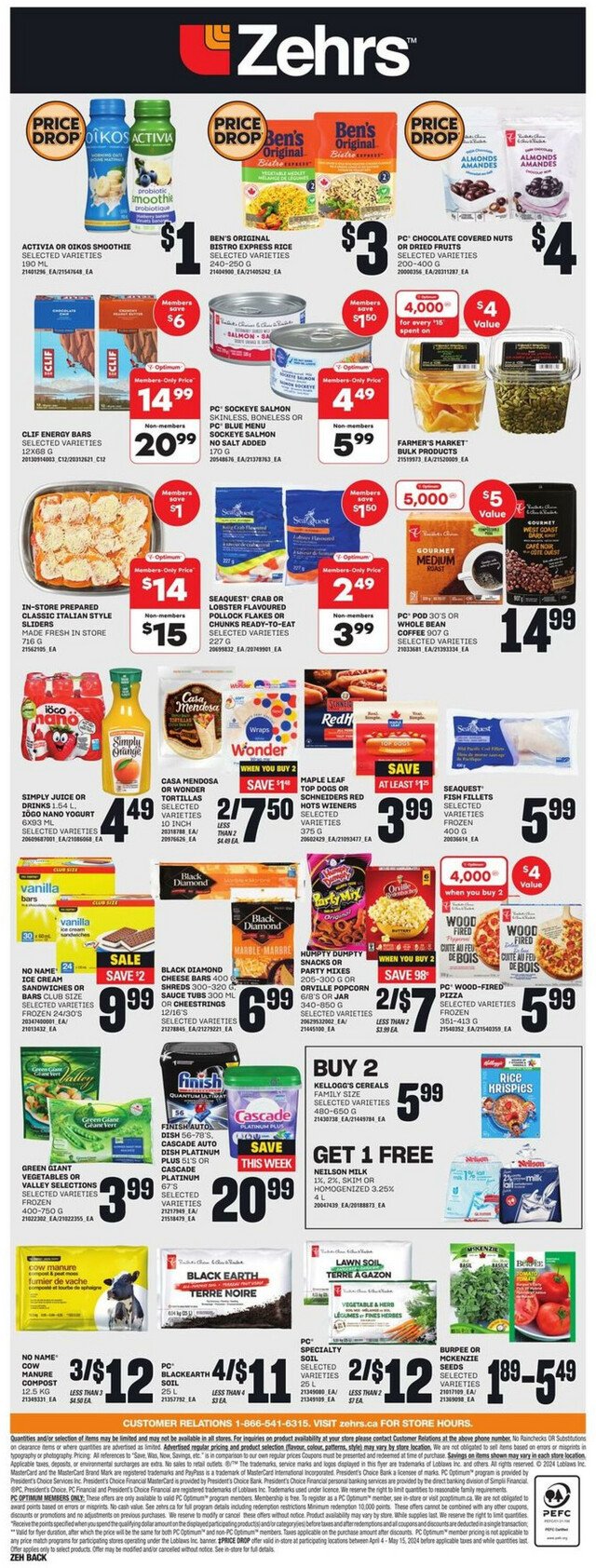 Zehrs Flyer from 04/04/2024