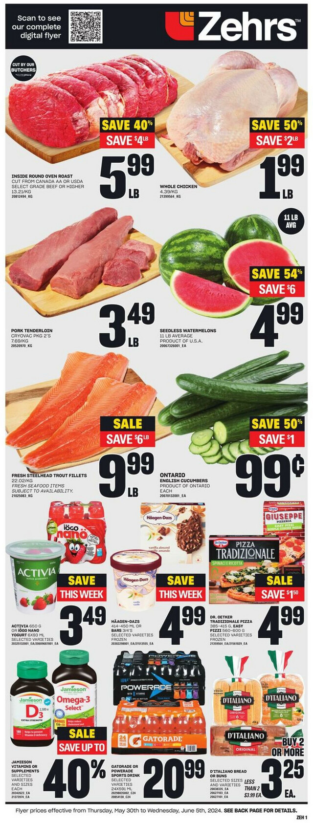 Zehrs Flyer from 05/30/2024