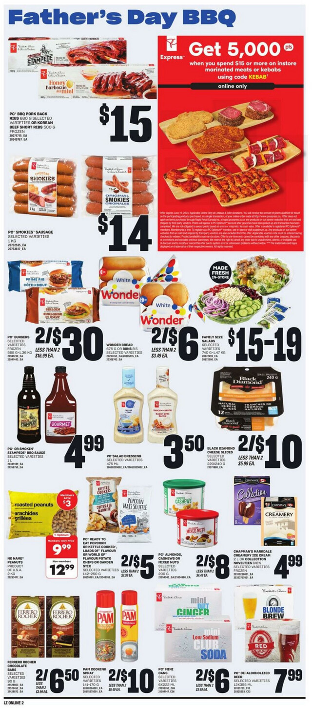 Zehrs Flyer from 06/13/2024