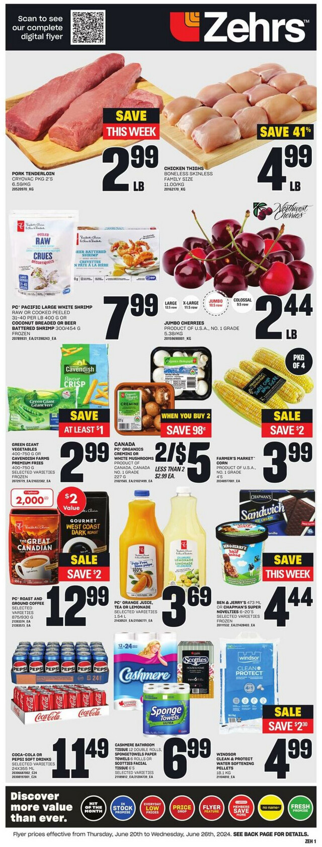 Zehrs Flyer from 06/20/2024