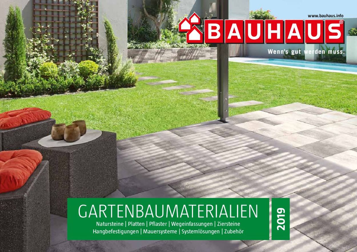 Bauhaus Prospekt ab 25.03.2019