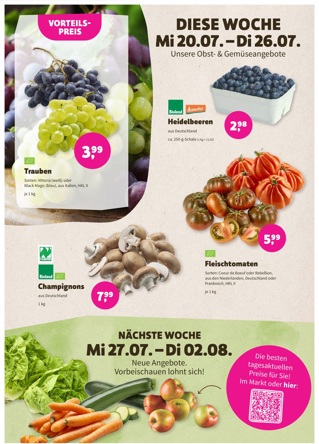 Denn's Biomarkt Prospekt ab 20.07.2022