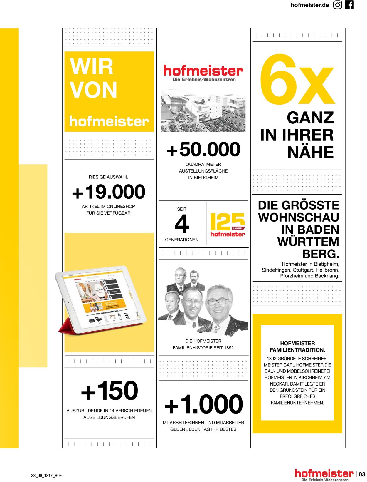 Hofmeister Prospekt ab 03.08.2020