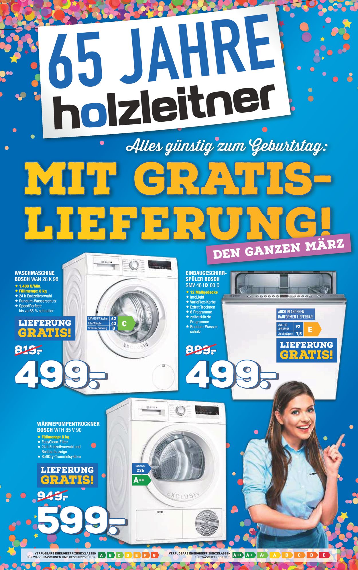 Holzleitner Elektrogeräte Prospekt ab 26.02.2022