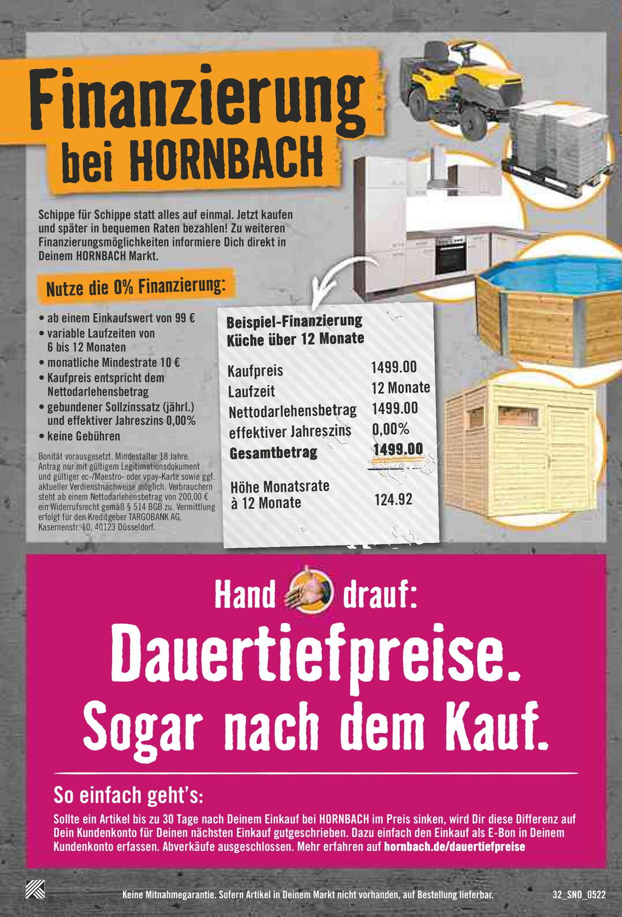 Hornbach Prospekt ab 01.05.2022