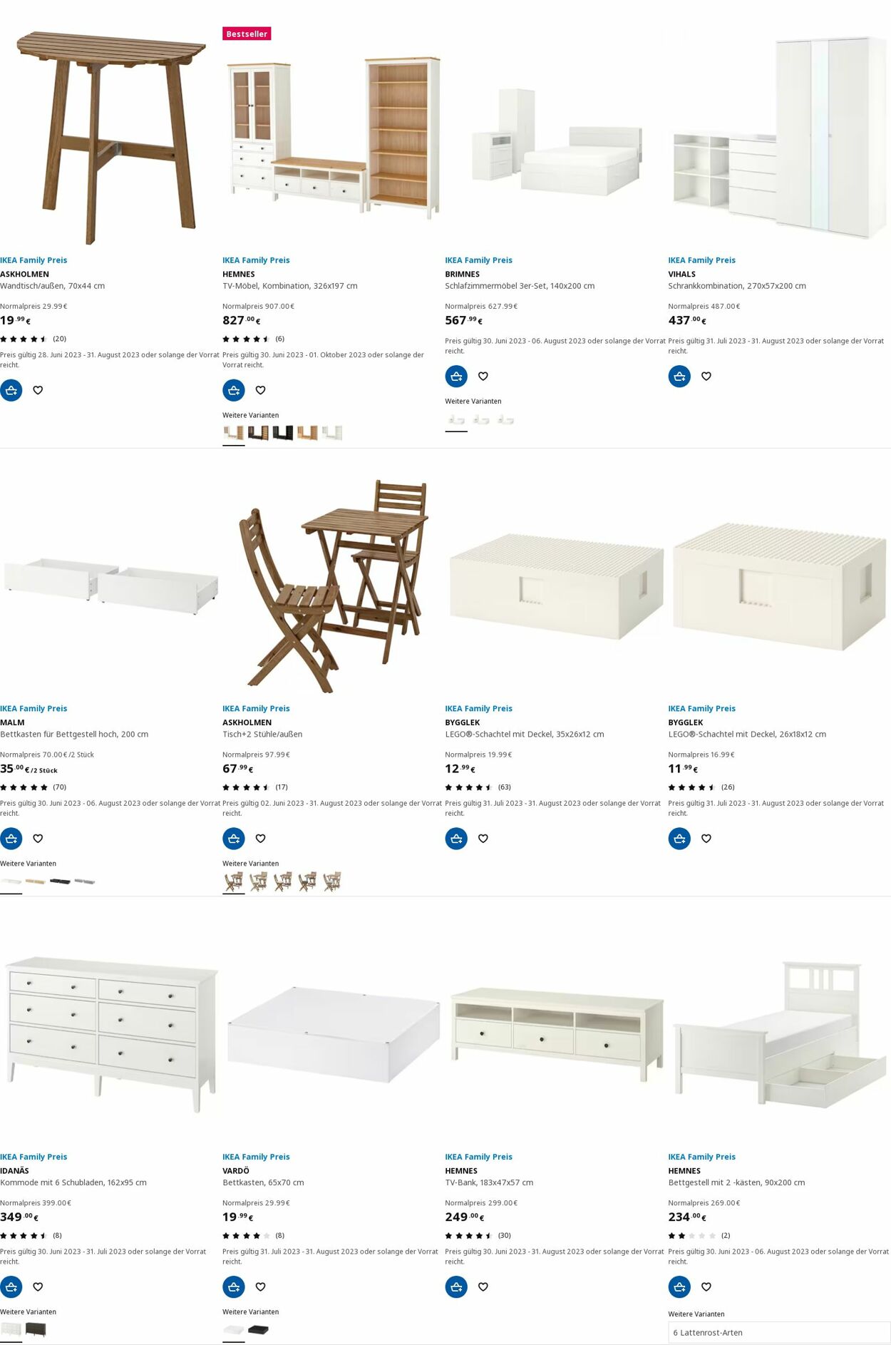 IKEA Prospekt ab 31.07.2023