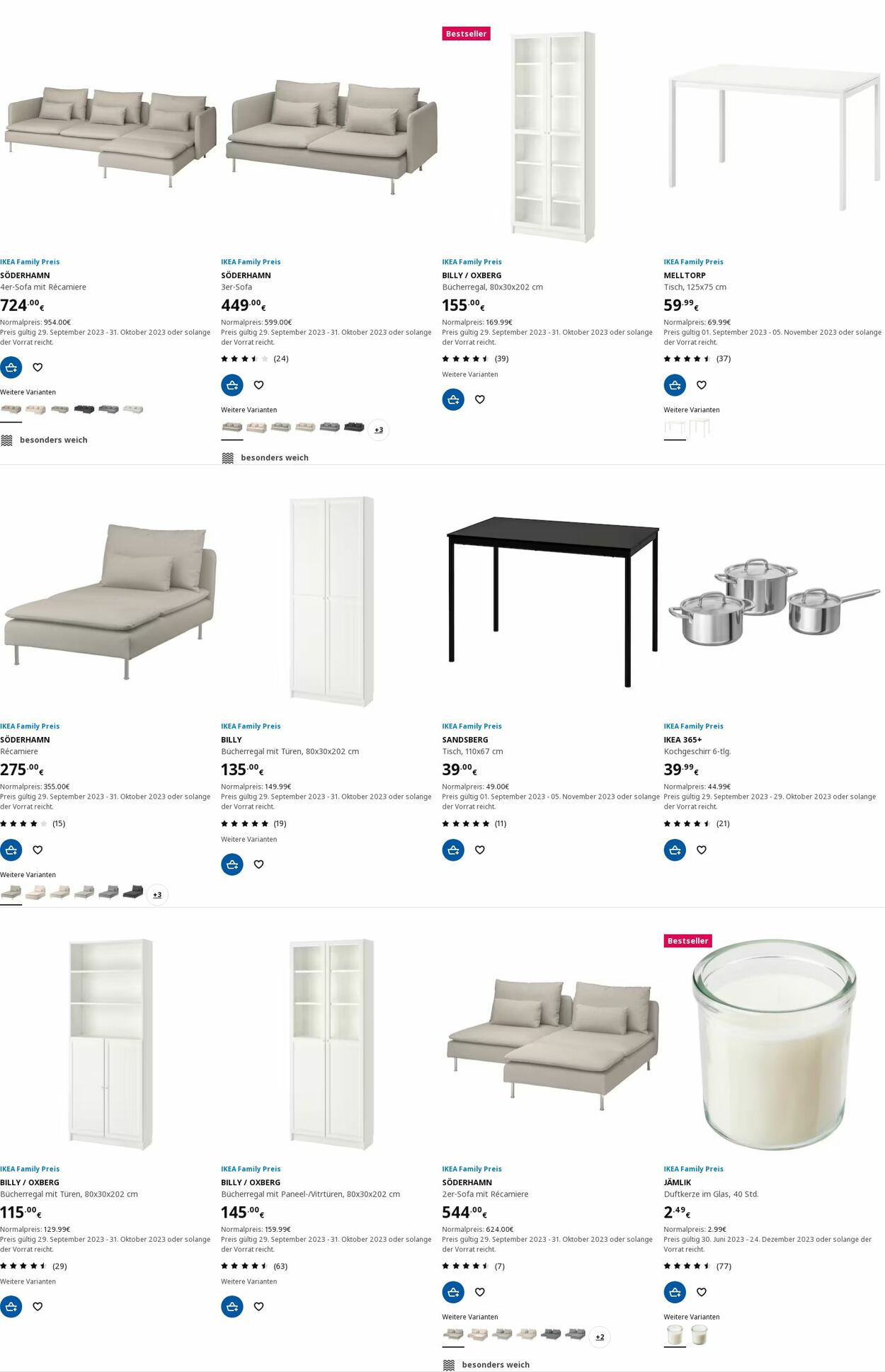 IKEA Prospekt ab 16.10.2023