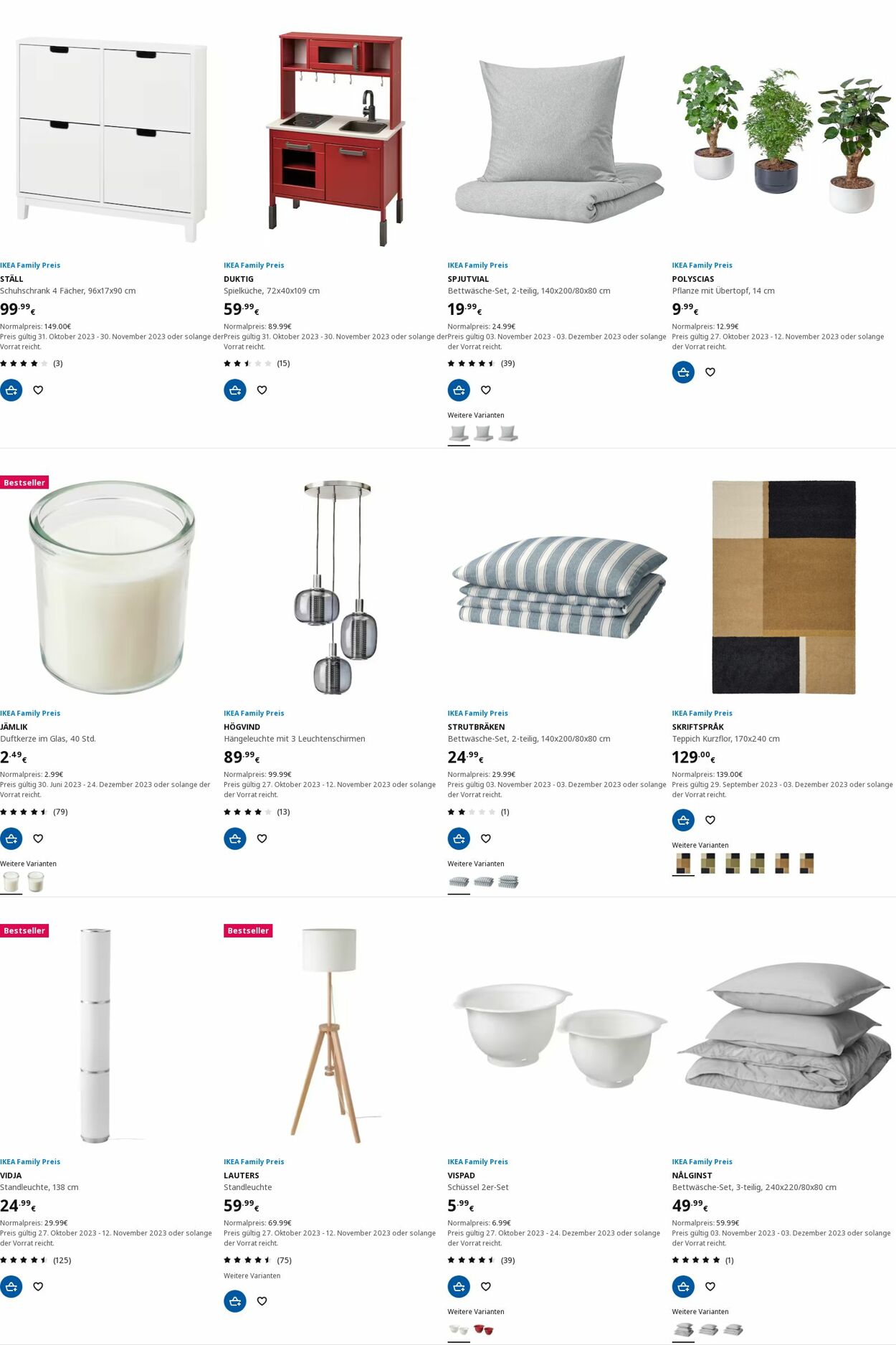 IKEA Prospekt ab 06.11.2023