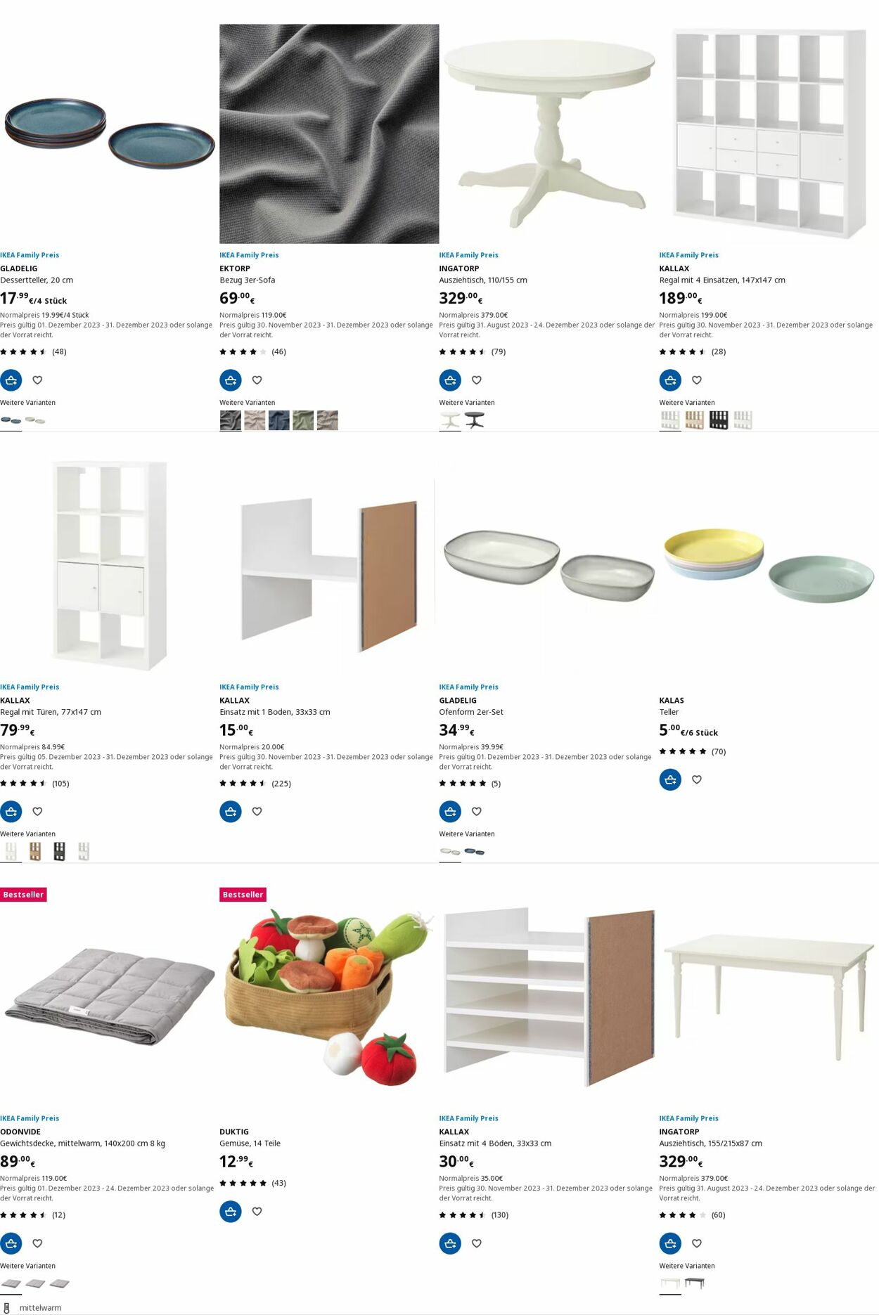 IKEA Prospekt ab 18.12.2023