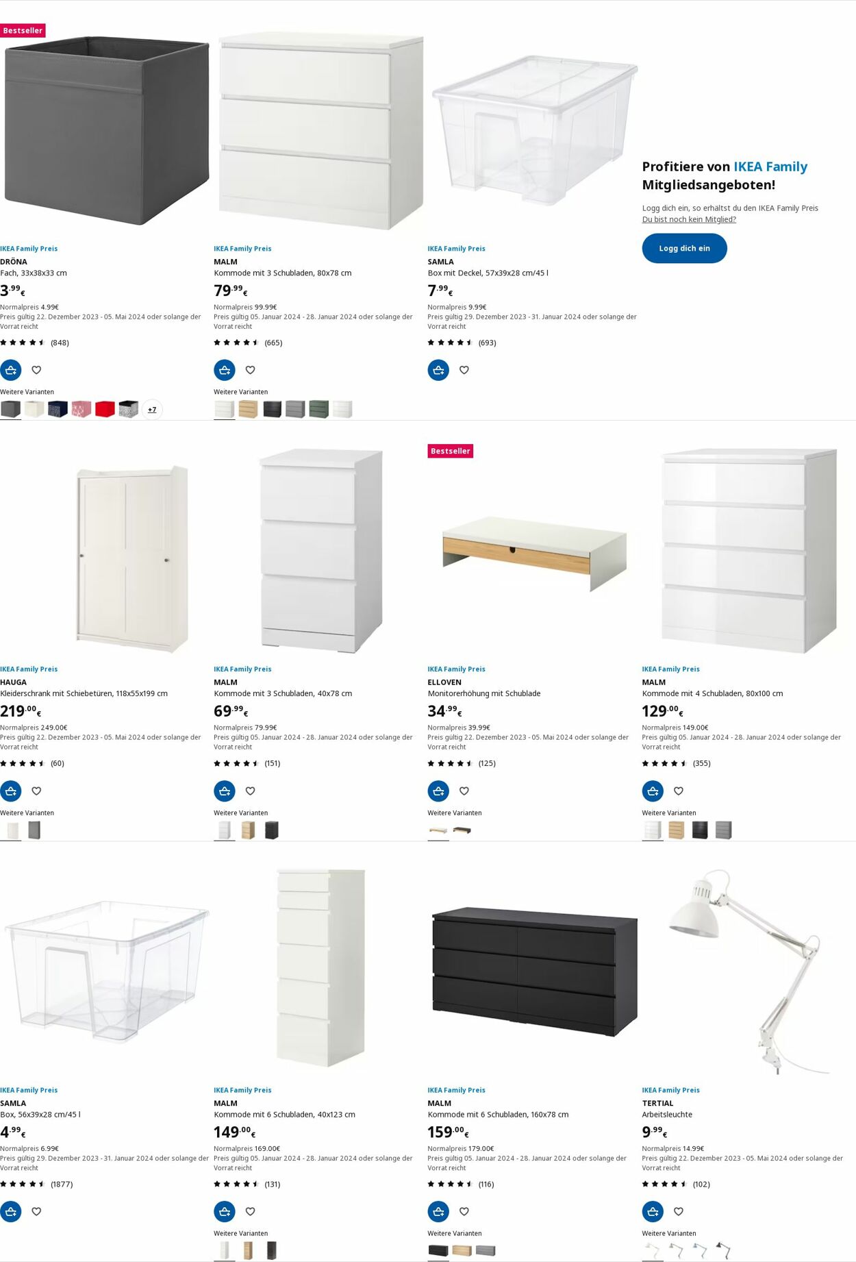 IKEA Prospekt ab 22.01.2024