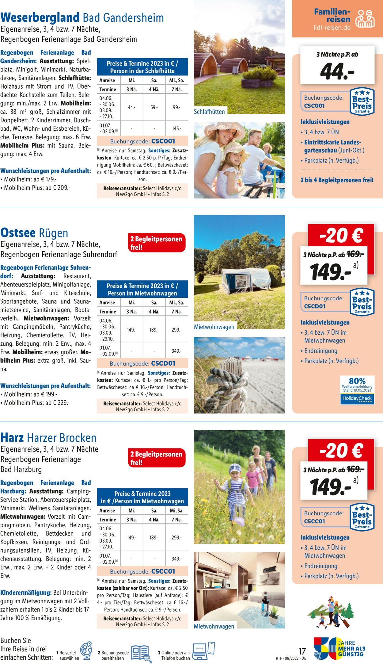 Lidl-Reisen Prospekt ab 14.06.2023