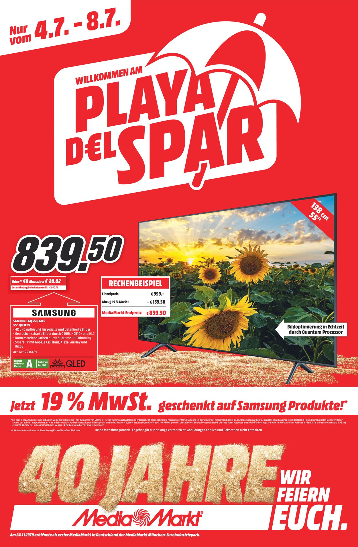 Media Markt Prospekt ab 02.07.2019
