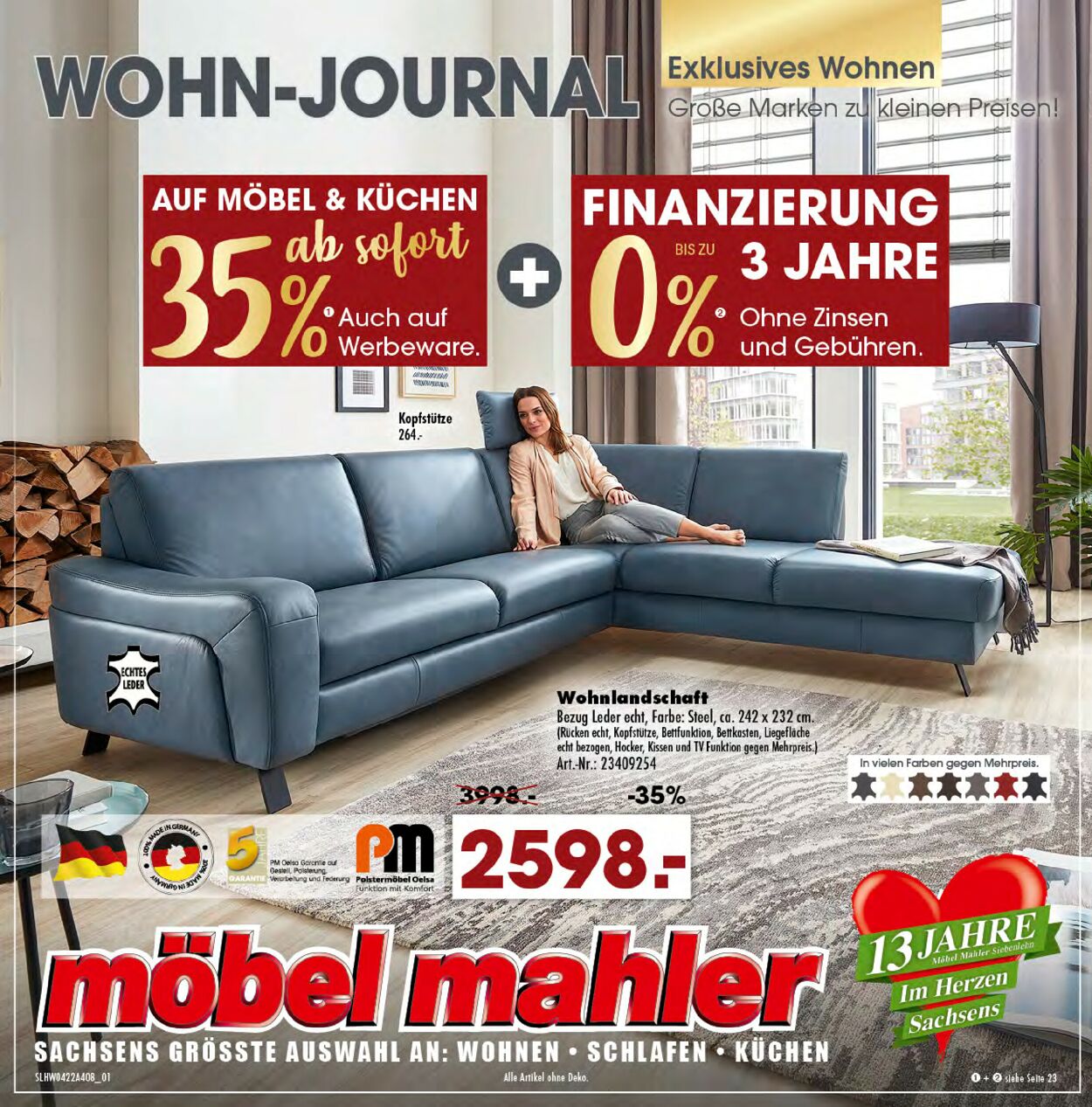 Möbel Mahler Prospekt ab 31.08.2022