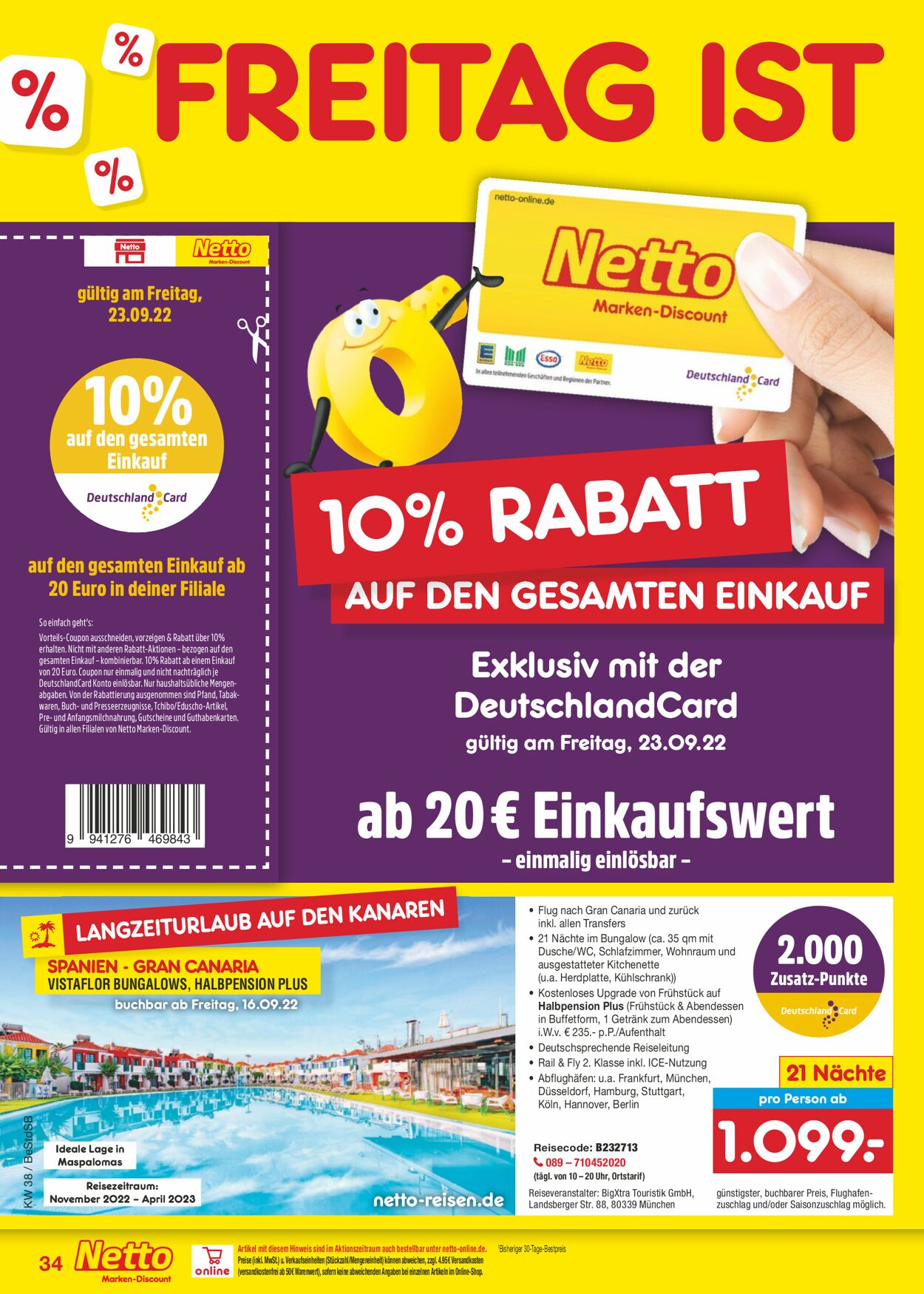 Netto Marken-Discount Prospekt ab 19.09.2022