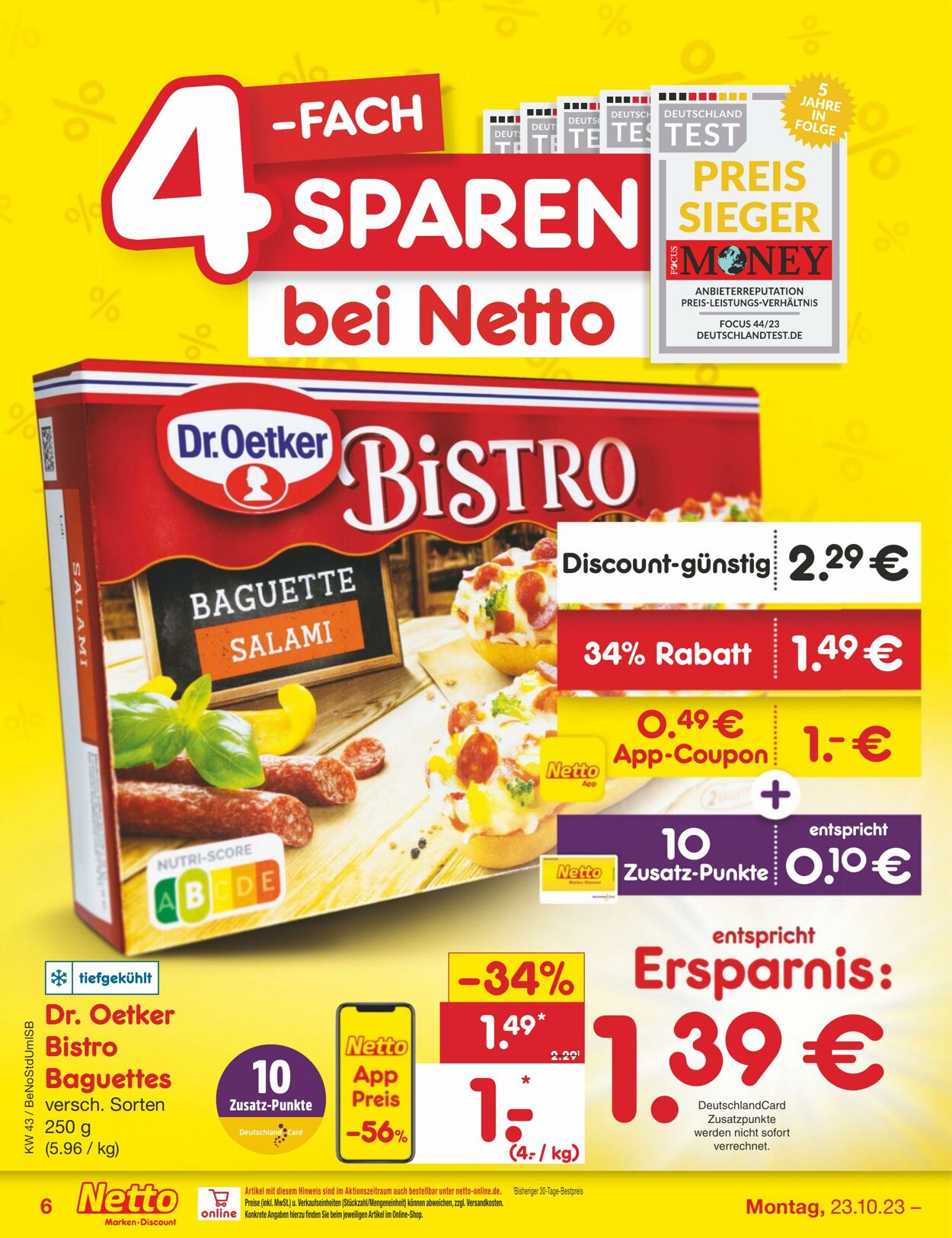 Netto Marken-Discount Prospekt ab 16.10.2023