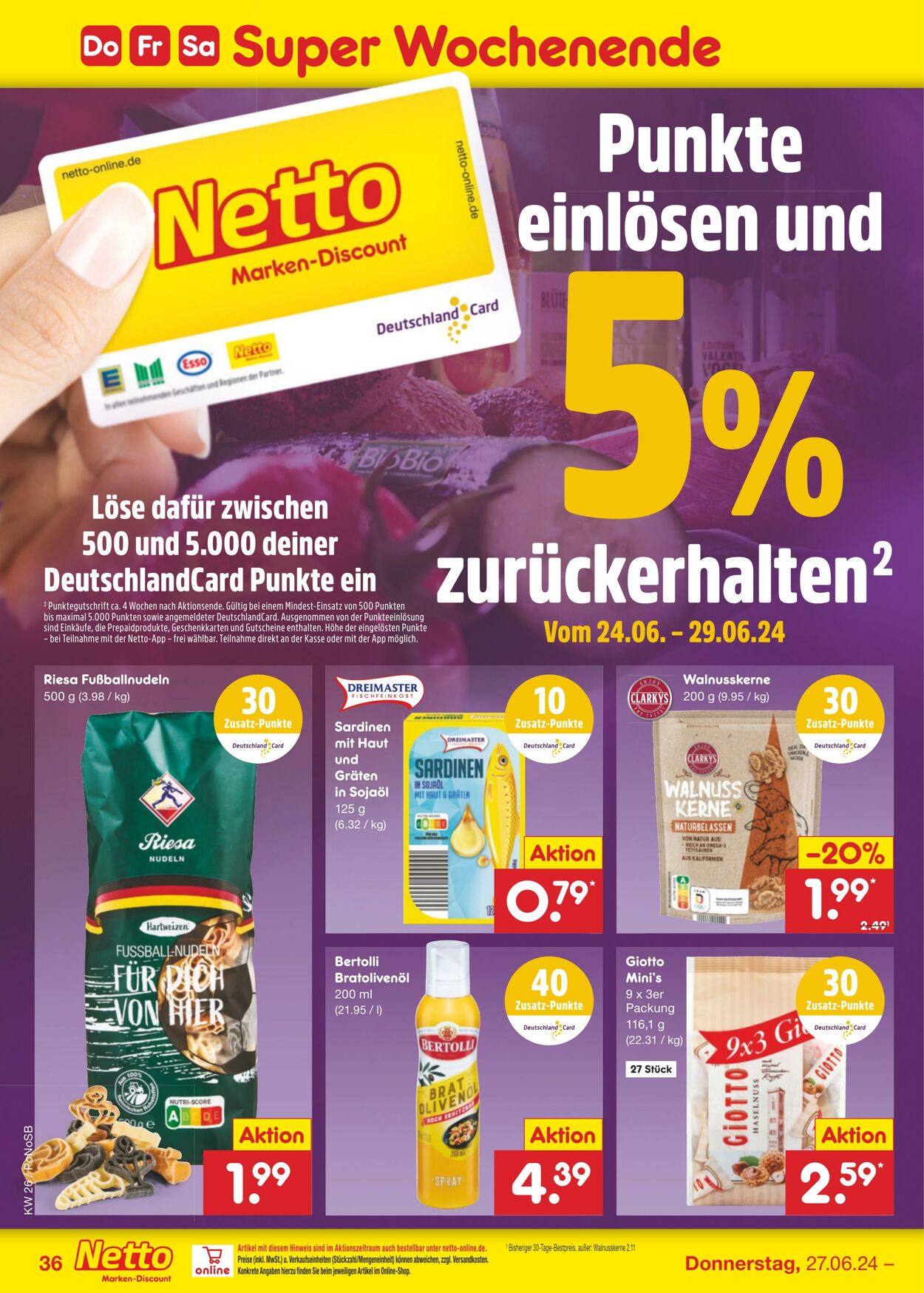 Netto Marken-Discount Prospekt ab 24.06.2024