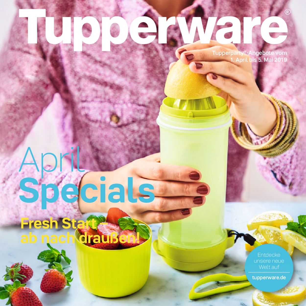 Tupperware Prospekt ab 01.04.2019