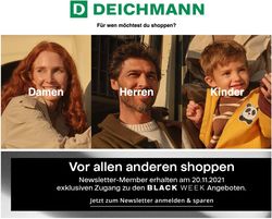 Prospekt Deichmann BLACK FRIDAY 2021 vom 19.11.2021