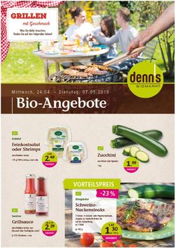 Prospekt Denn's Biomarkt vom 24.04.2019