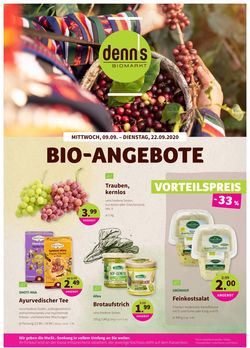 Prospekt Denn's Biomarkt vom 09.09.2020