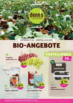Prospekt Denn's Biomarkt vom 07.10.2020