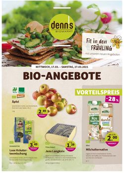 Prospekt Denn's Biomarkt vom 17.03.2021