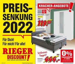 Prospekt Möbel Rieger vom 09.02.2022