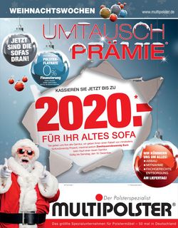 Prospekt Multipolster - Weihnachten 2020 vom 29.11.2020