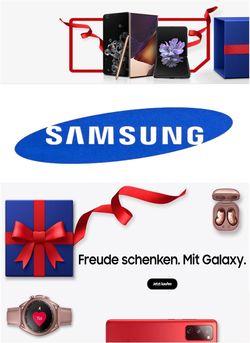Prospekt Samsung Weihnachtsprospekt 2020 vom 17.12.2020