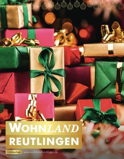 Prospekt Wohnland Reutlingen - Weihnachtsprospekt 2020 vom 20.11.2020