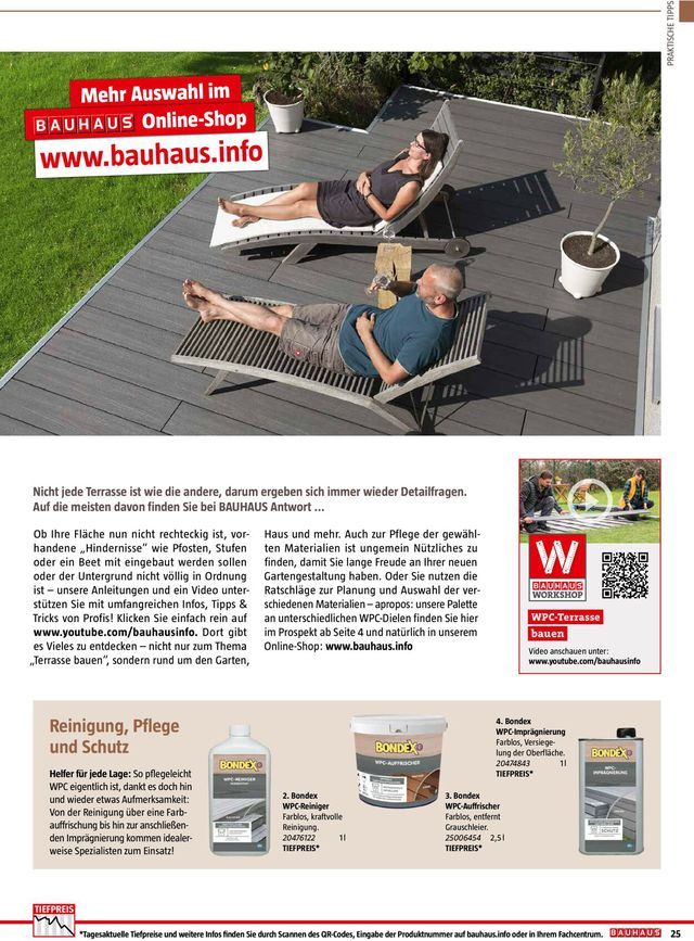 Bauhaus Prospekt ab 01.02.2023