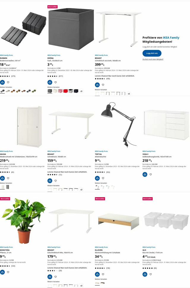 IKEA Prospekt ab 25.03.2024