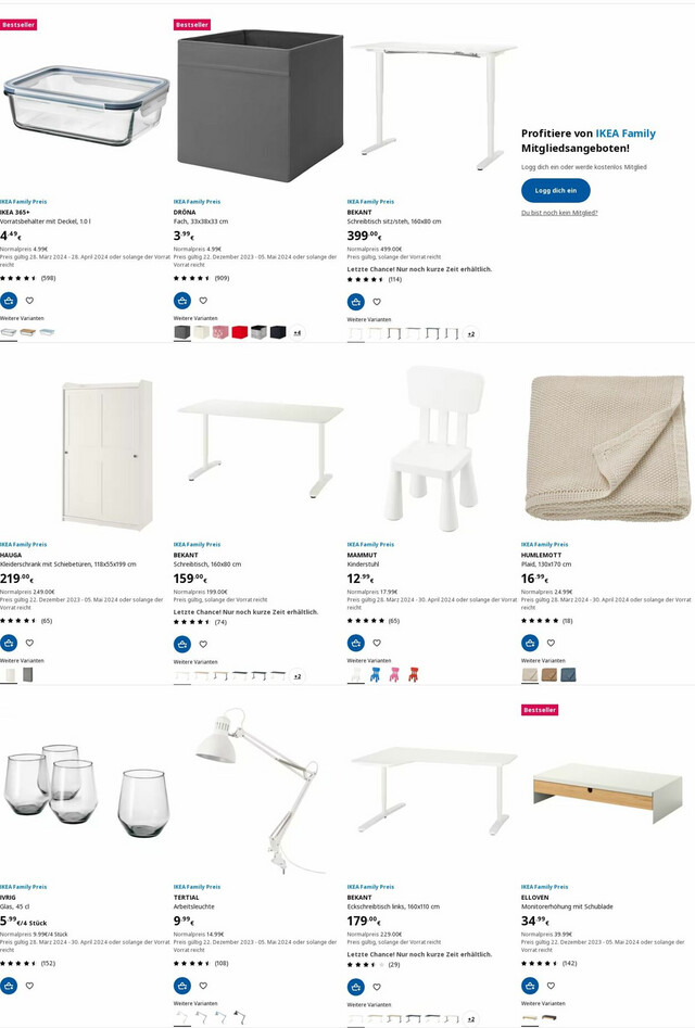 IKEA Prospekt ab 15.04.2024