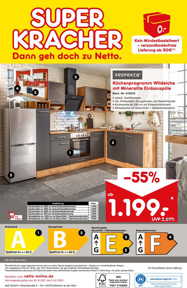 Netto Marken-Discount Prospekt ab 01.01.2022
