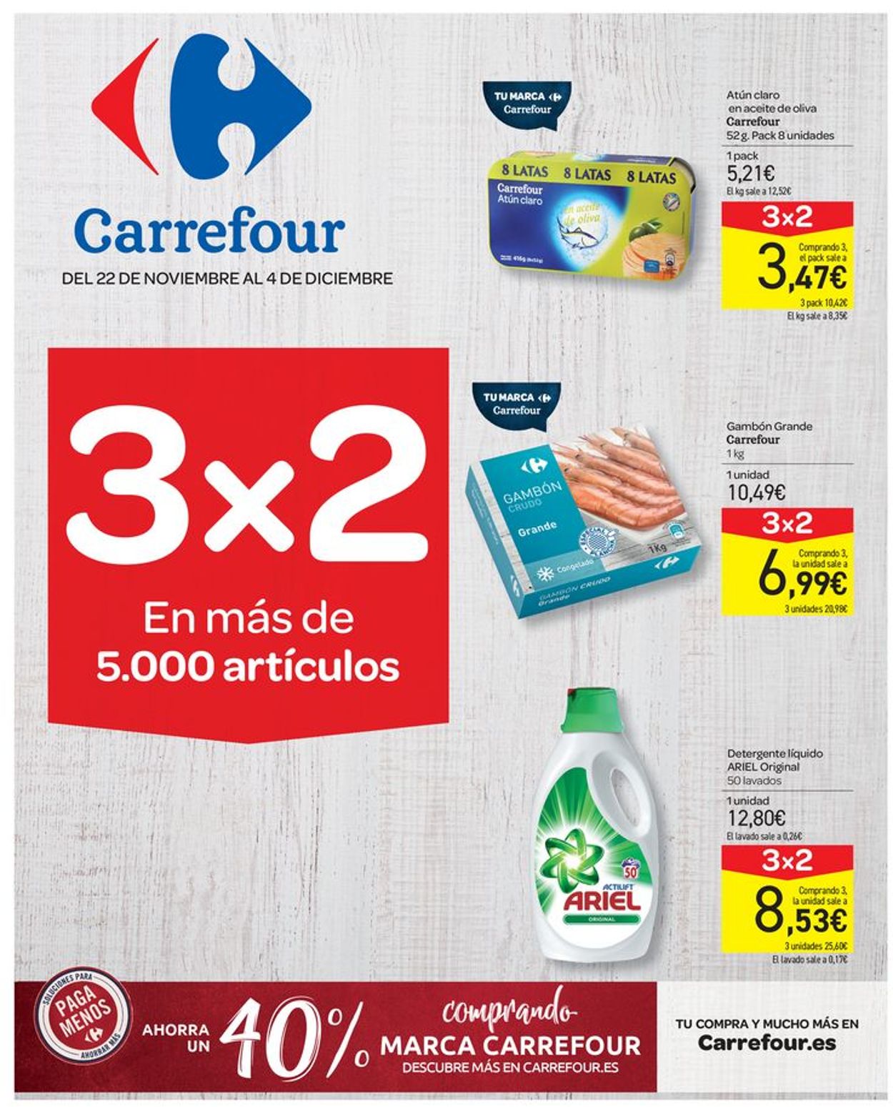 Carrefour Folleto desde 22.11.2019