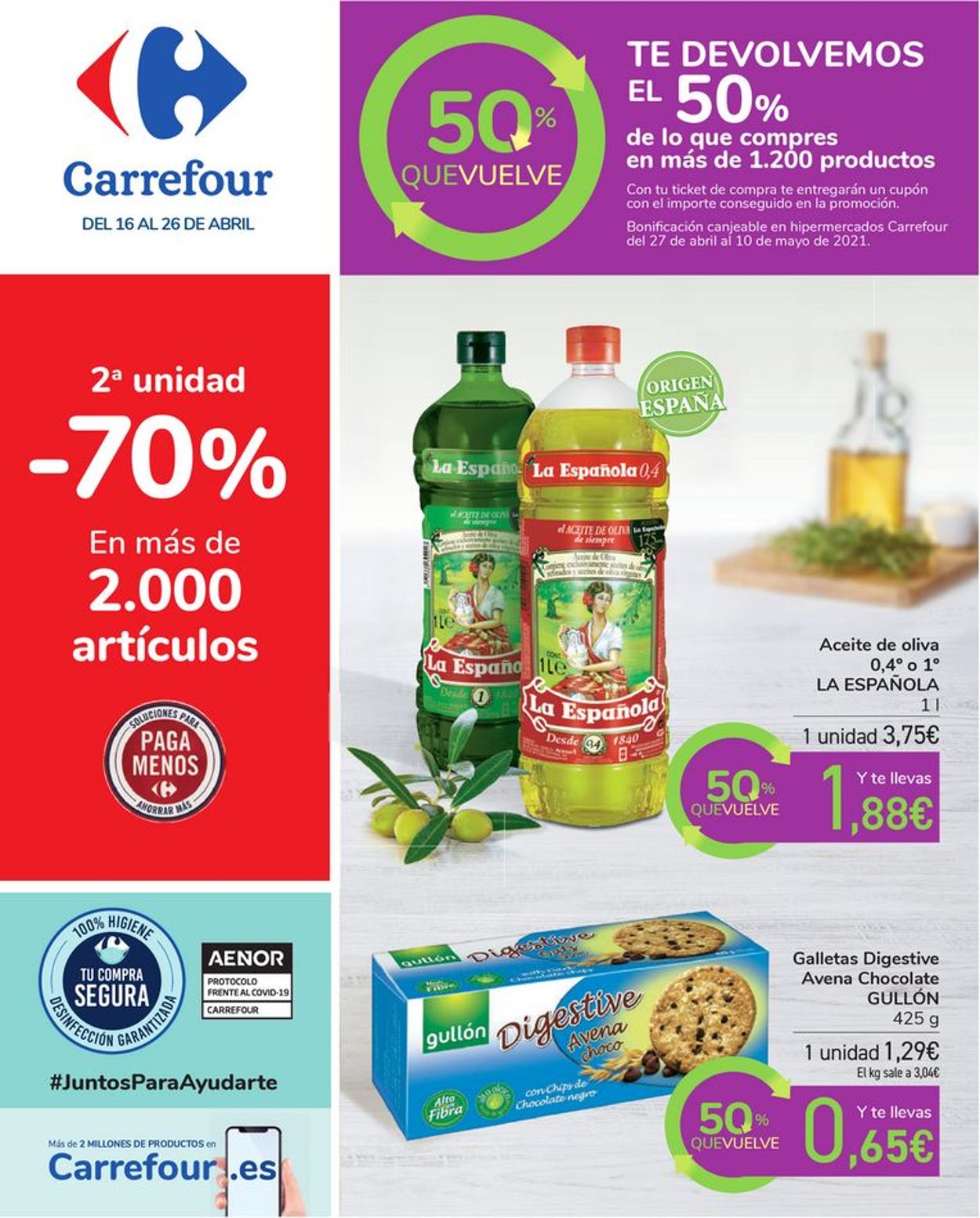 Carrefour Folleto desde 16.04.2021