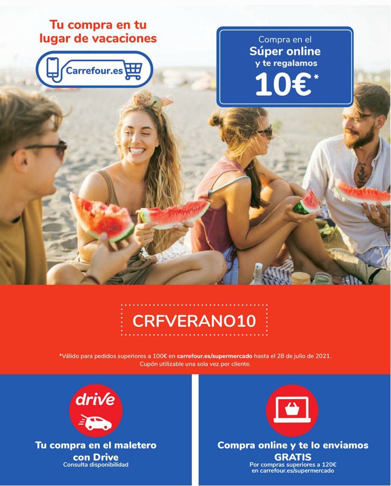 Carrefour Folleto desde 16.07.2021