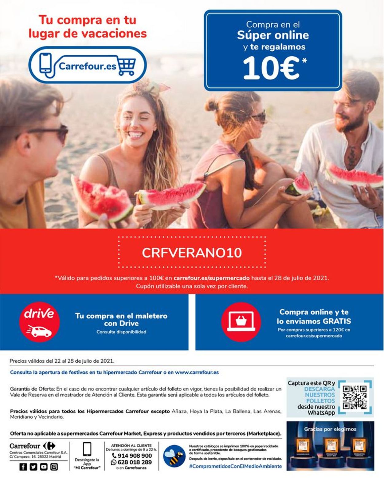 Carrefour Folleto desde 22.07.2021
