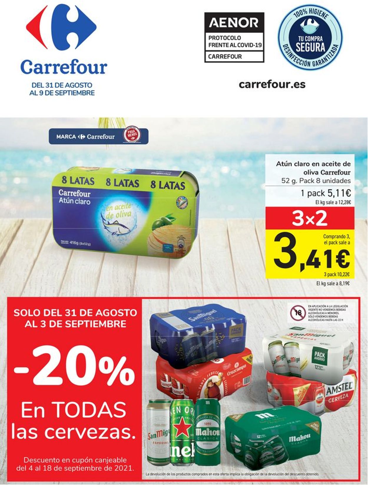 Carrefour Folleto desde 31.08.2021