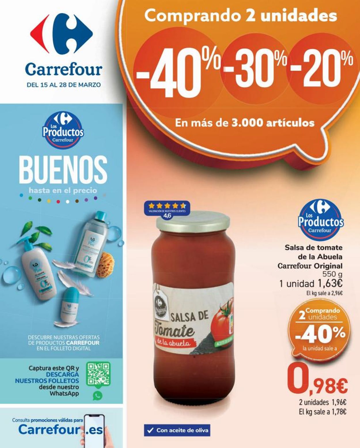 Carrefour Folleto desde 15.03.2022